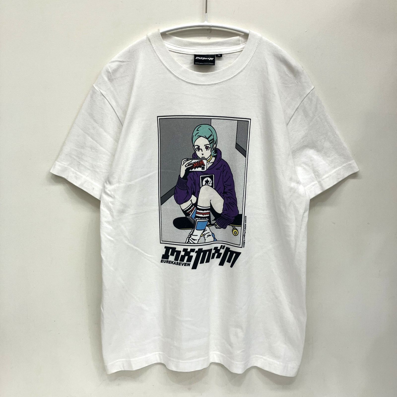 交響詩篇 エウレカセブン M×M×M EUREKA MOSH MISFITS TEE ホワイト 白 古着Tシャツ Mサイズ - メルカリ