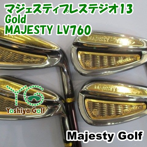 超激得，大人気 アイアン マジェスティゴルフ(マルマン) マジェスティプレステジオ13 Gold/MAJESTY LV760 /R/0[135759] アイアンセット