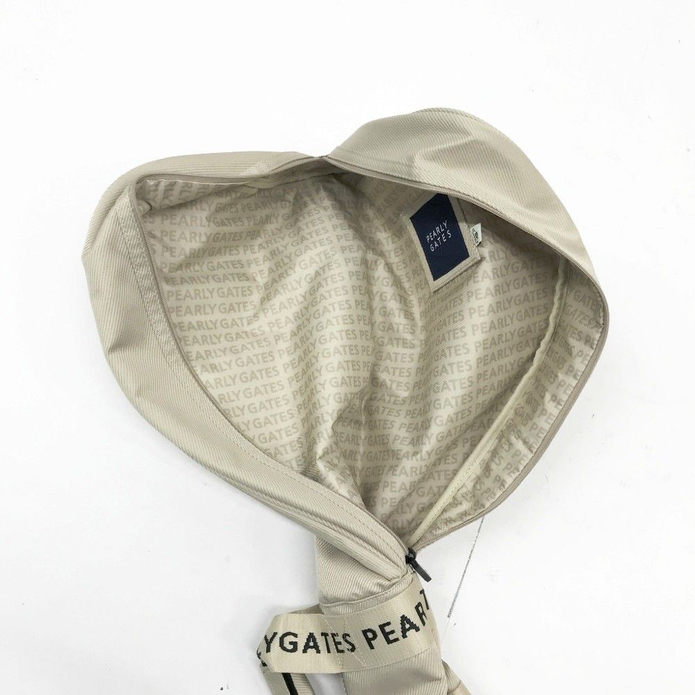 PEARLY GATES パーリーゲイツ クラブケース ベージュ系 FR