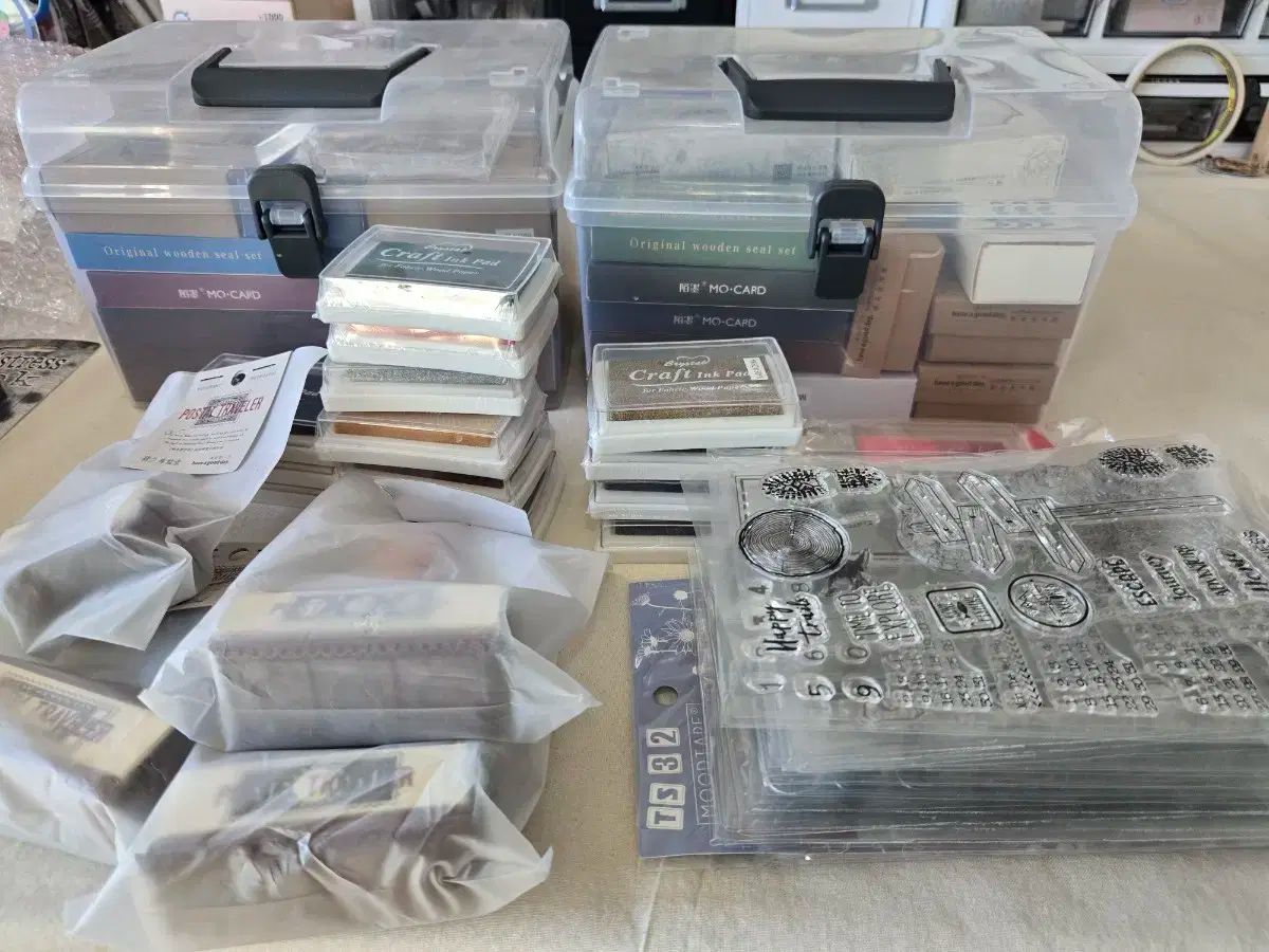 ヴィンテージデコレーションダイアリー スタンプ ウッド クリア インクパッド まとめ