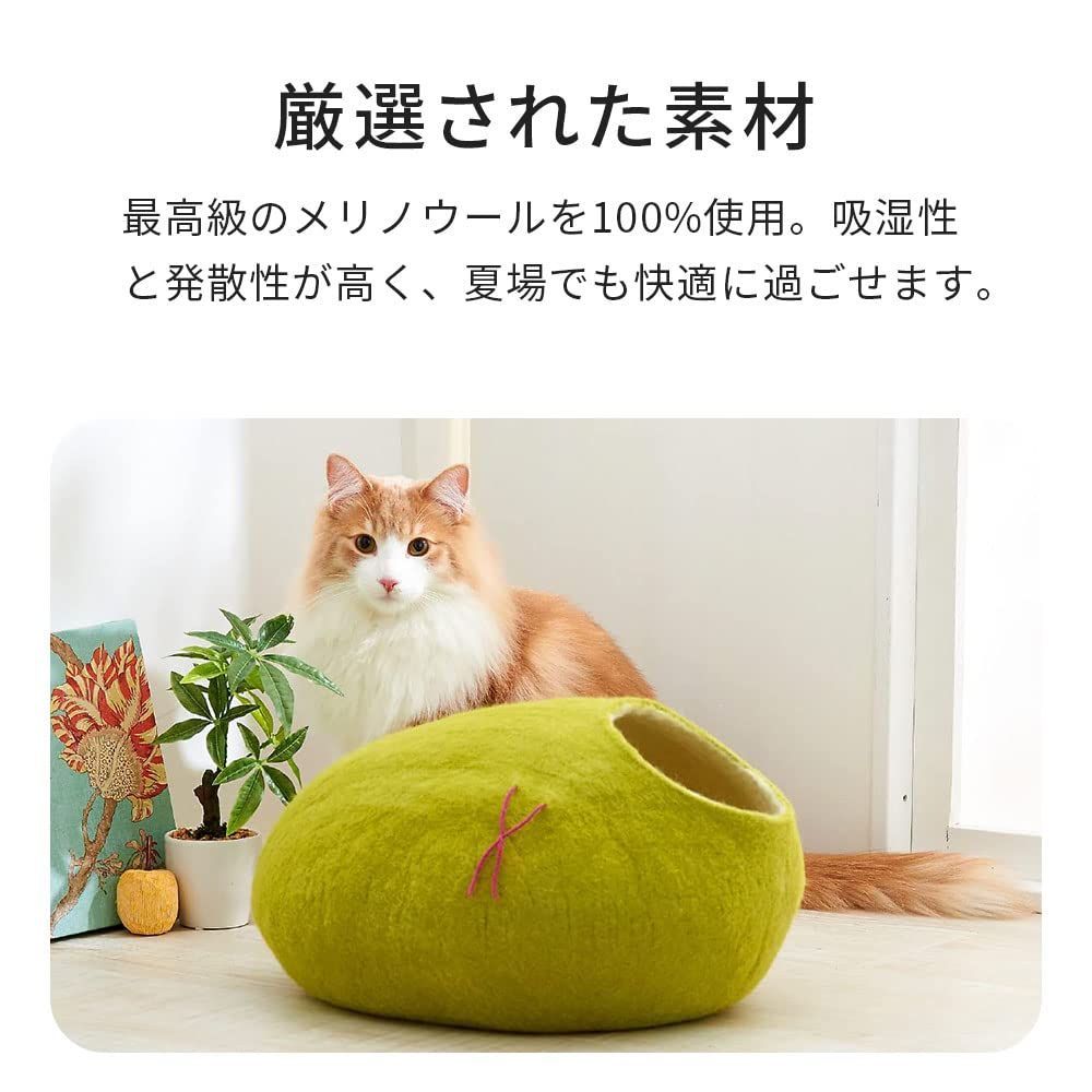 新着商品】【OFT】 kivikis L ビーチグリーン キビキス キャットハウス