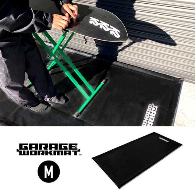 ガレージワークマット GARAGE-WORK-MAT Mサイズ 1000×1800 SHOEI ハイエース フロアマット グランドシート キャンプ ワックス掛けマット 敷物 自転車 整備 ワークマット メンテナンスマット バイク 床の保護マット 汚れ防止