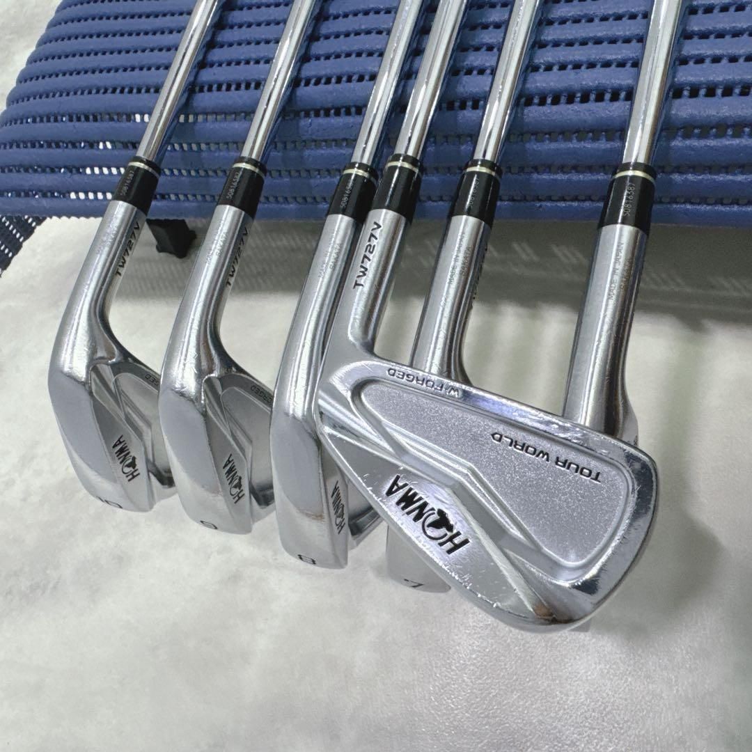 本間ゴルフ TOUR WORLD TW727V アイアン 6本セット S 右 本間ゴルフ TOUR WORLD TW727V アイアン 6本セット S 右 - メルカリ