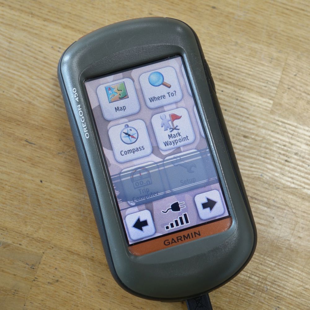 ガーミンGPS OREGON450 中古 日本語化済み 訳あり ガーミン GARMIN OREGON 450 オレゴン ハンディ GPS