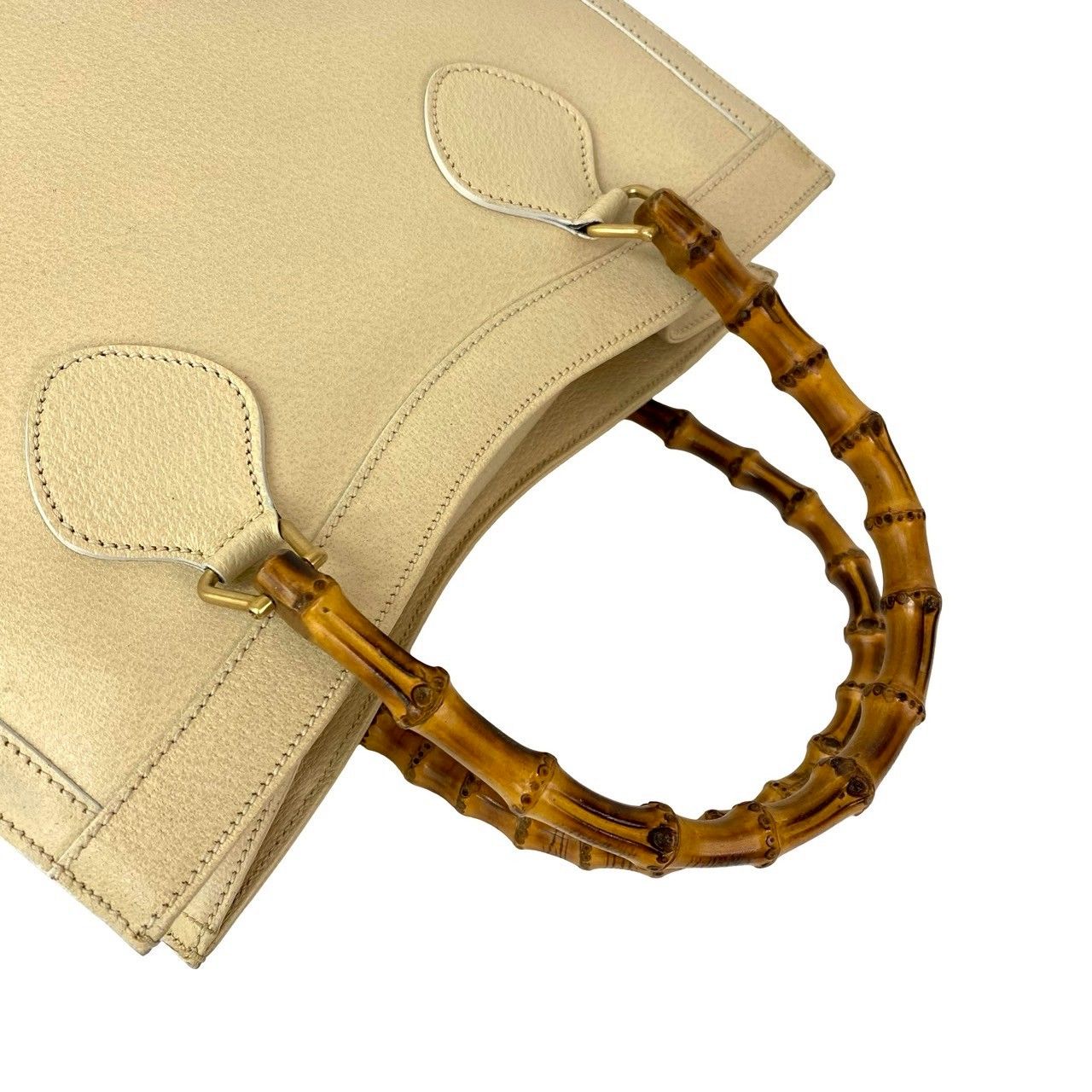 GUCCI グッチ ヴィンテージ バンブー ハンドバッグ スエード レザー 楽天市場】新品同様 グッチ バンブー ショルダー ハンドバッグ