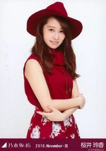 乃木坂46 生写真 桜井玲香 中古】生写真(乃木坂46) 桜井玲香/上半身・ボルドー/「2016.November