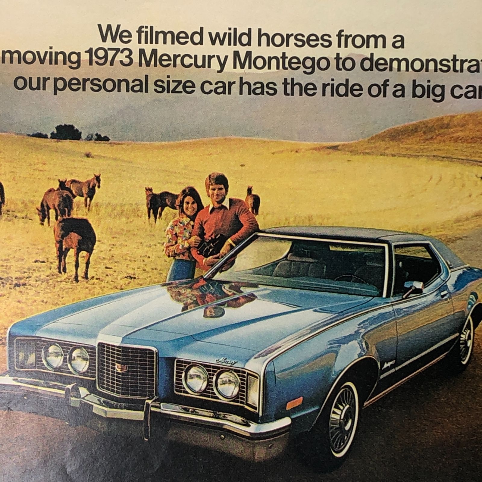 ビンテージ 広告 ポスター 『 フォード マーキュリーモンテゴ