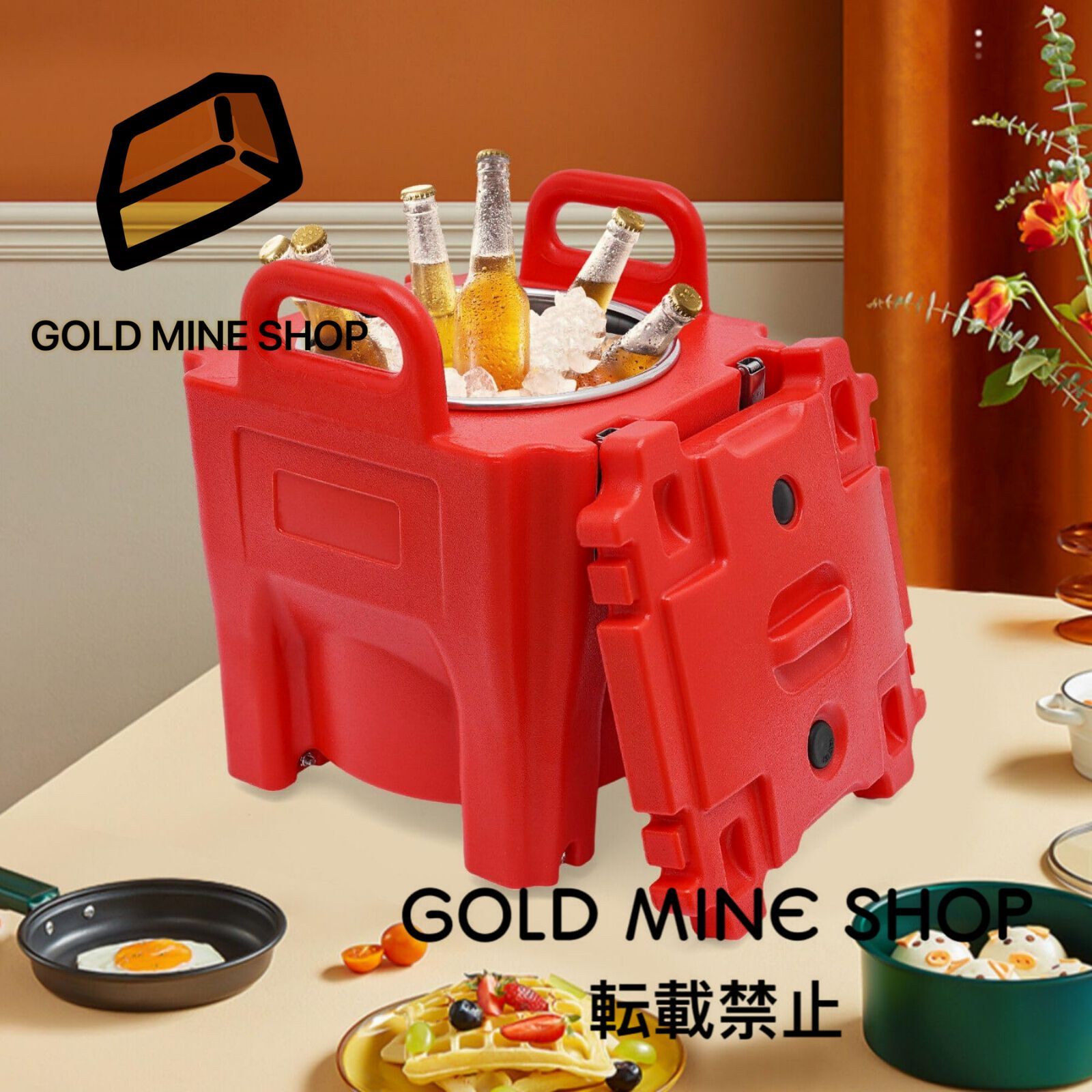 BICKKOMG 20L 断熱フードコンテナ 積み重ね可能 業務用フード BICKKOMG 20L 断熱フードコンテナ 積み重ね可能 業務用フード