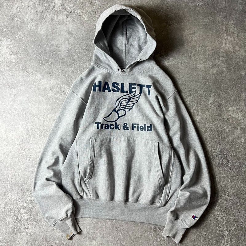 80s チャンピオン パーカー ウィングフット NYAC 【公式通販】