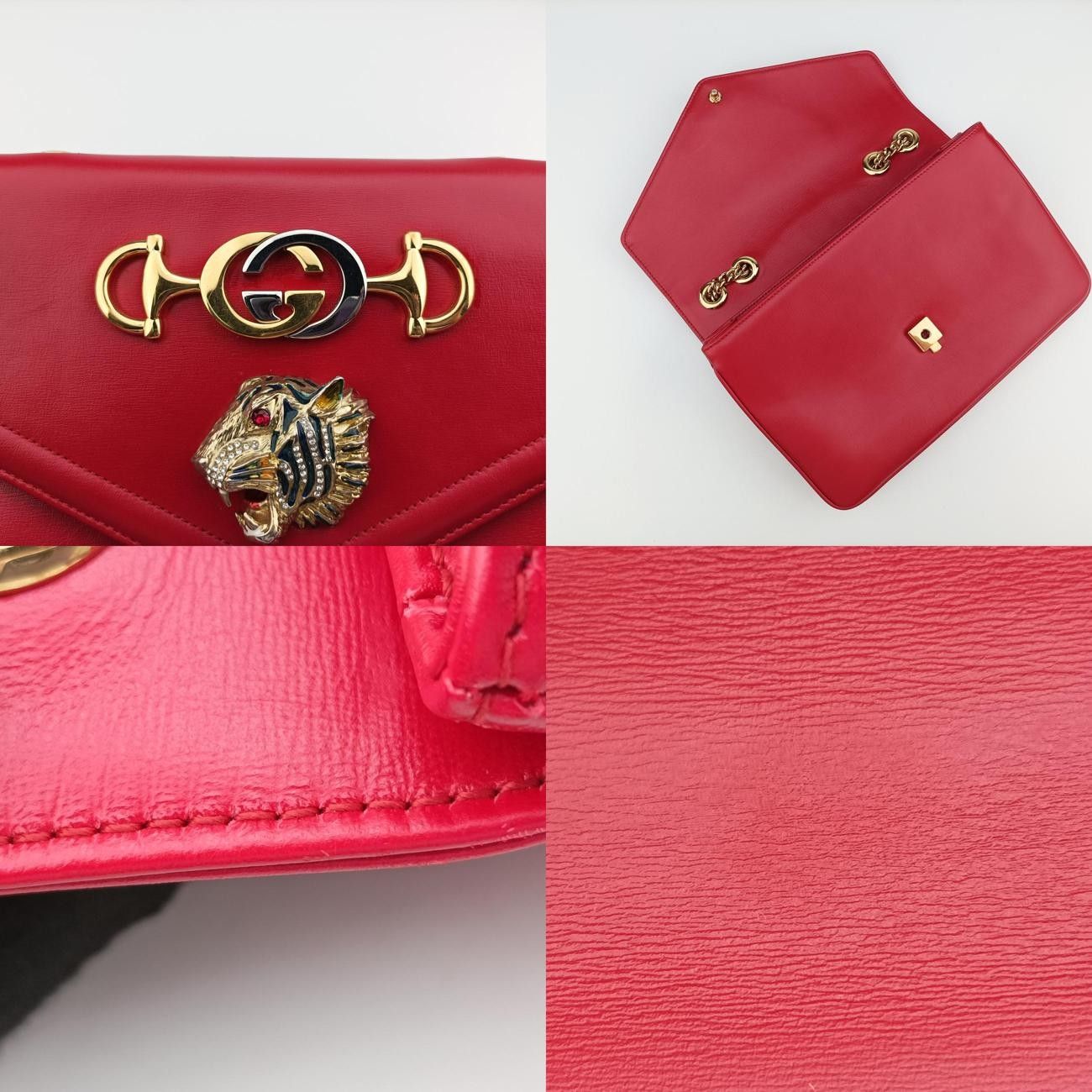 グッチGucciラジャレッドレザー537241A028630164