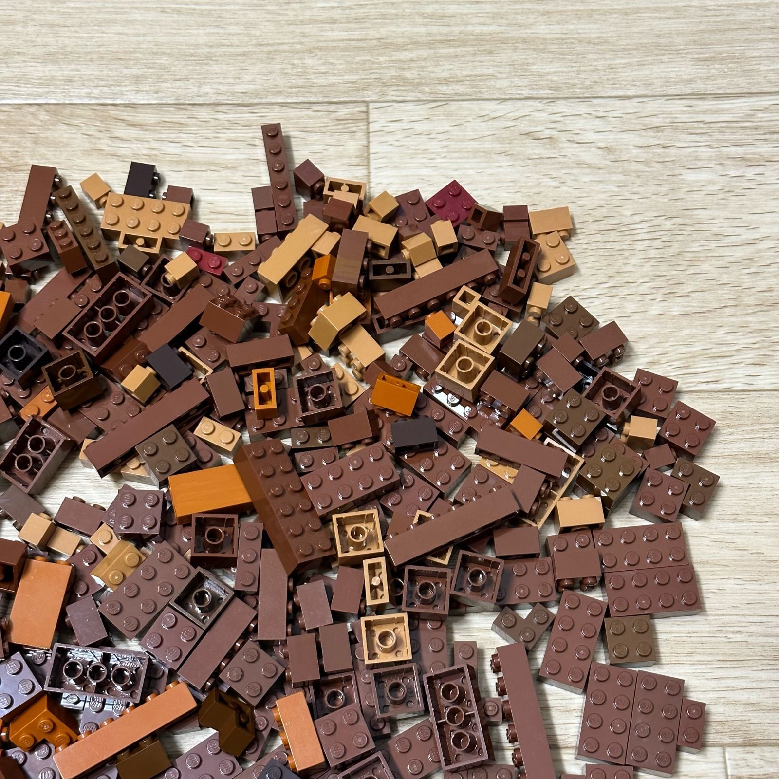 LEGO レゴ 茶色 ブラウン系 中古 パーツ ブロック各種 大量 ばら売り