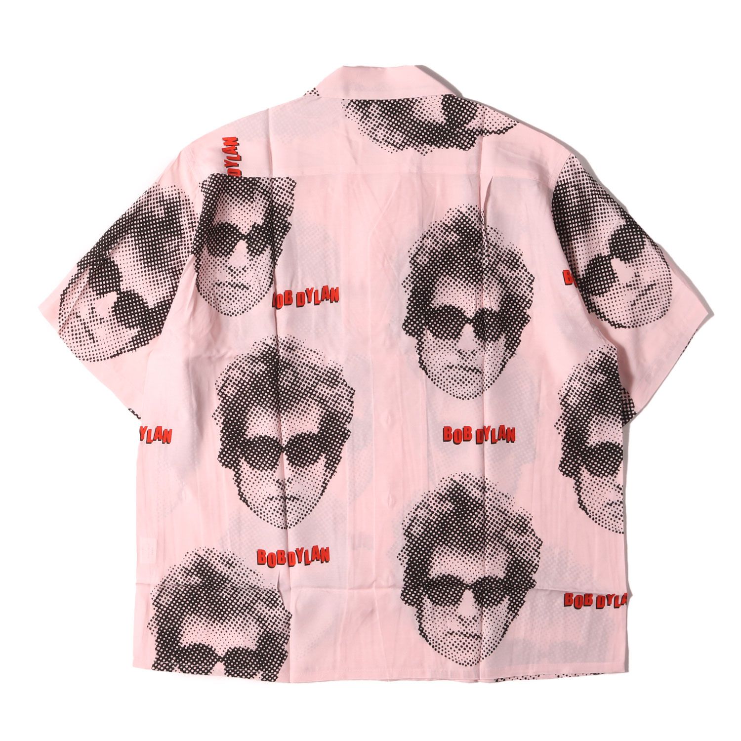 新品 WACKO MARIA ワコマリア シャツ サイズ:L 22SS BOB DYLAN ボブ・ディラン レーヨン ハワイアンシャツ アロハシャツ  S/S HAWAIIAN SHIRT ピンク トップス カジュアルシャツ 半袖【メンズ】 - メルカリ