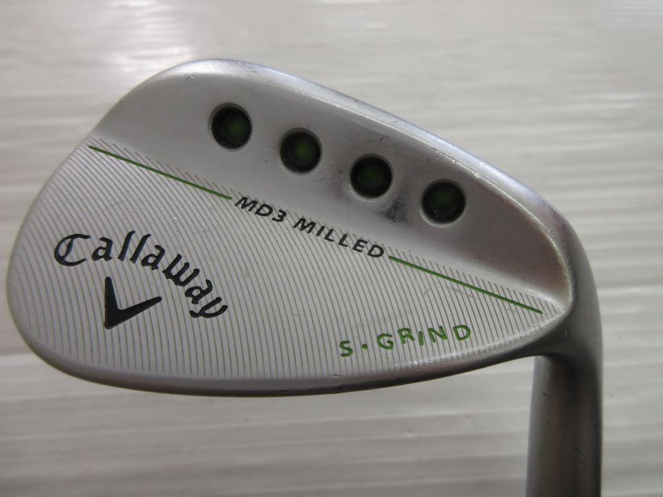 【即納】MD3 MILLED クロムメッキ | 52 | S200 | ダイナミックゴールド | 中古 | ウェッジ | キャロウェイ