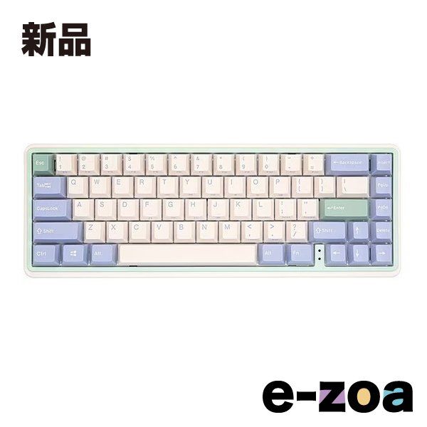 Varmilo アミロ ゲーミングキーボード Minilo Eucalyptus Wired 67 ANSI Keyboard VM-VXH67-A046-SILVER 2578207