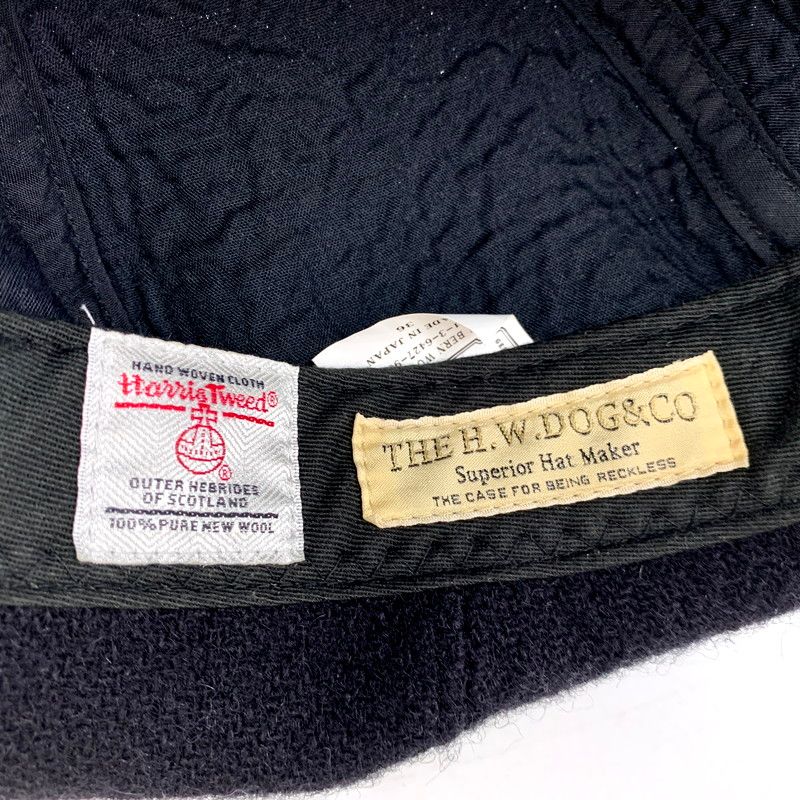 中古品】 THE H.W. DOG&CO.×HARRIS TWEED ザ エイチダブリュウ