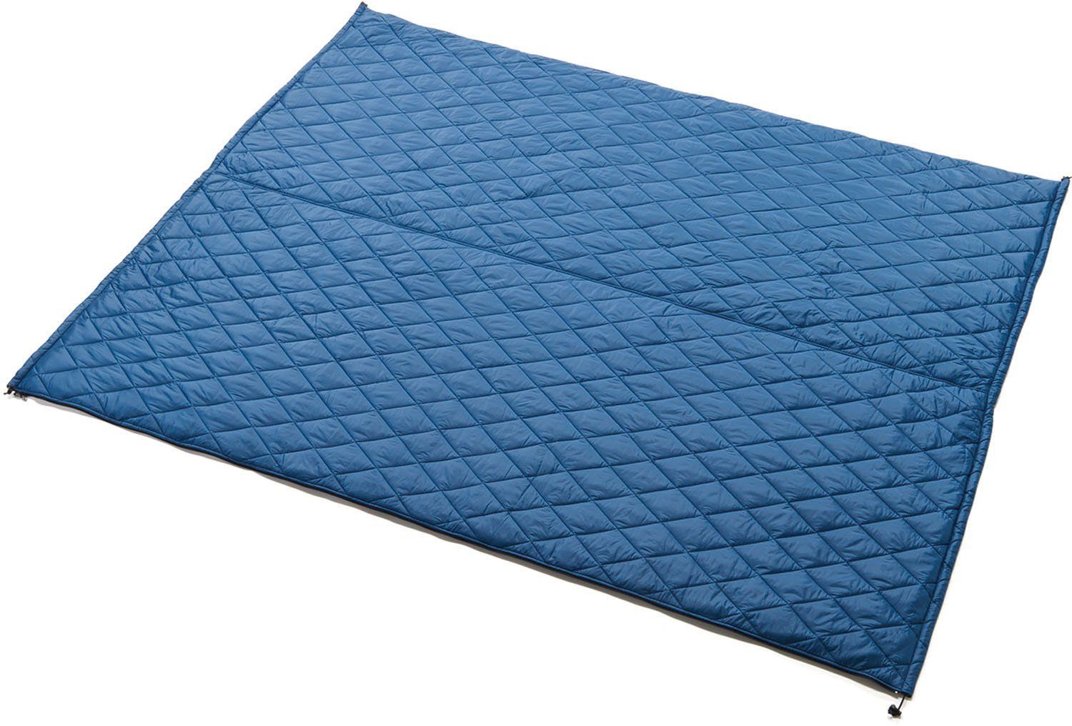 プロモンテ PuroMonte アウトドア マット リバーシブルキルティングマルチシート グレー×ブルー GFC53