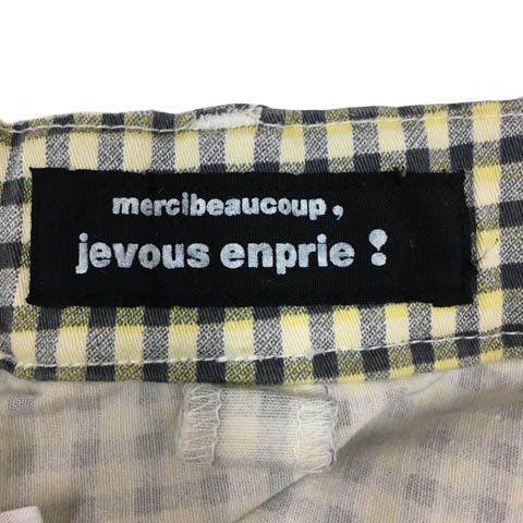 mercibeaucoup パンツ　黒 メルシーボークー mercibeaucoup jevous enpire! パンツ
