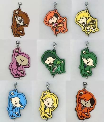 中古】雑貨 全9種セット 東海オンエア ラバーチャーム