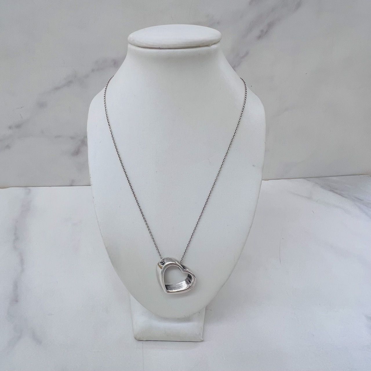 TIFFANY&CO. ティファニー ジオメトリックハート ネックレス