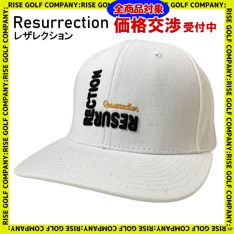 RESURRECTION リザレクション キャップ ホワイト コットンキャップ