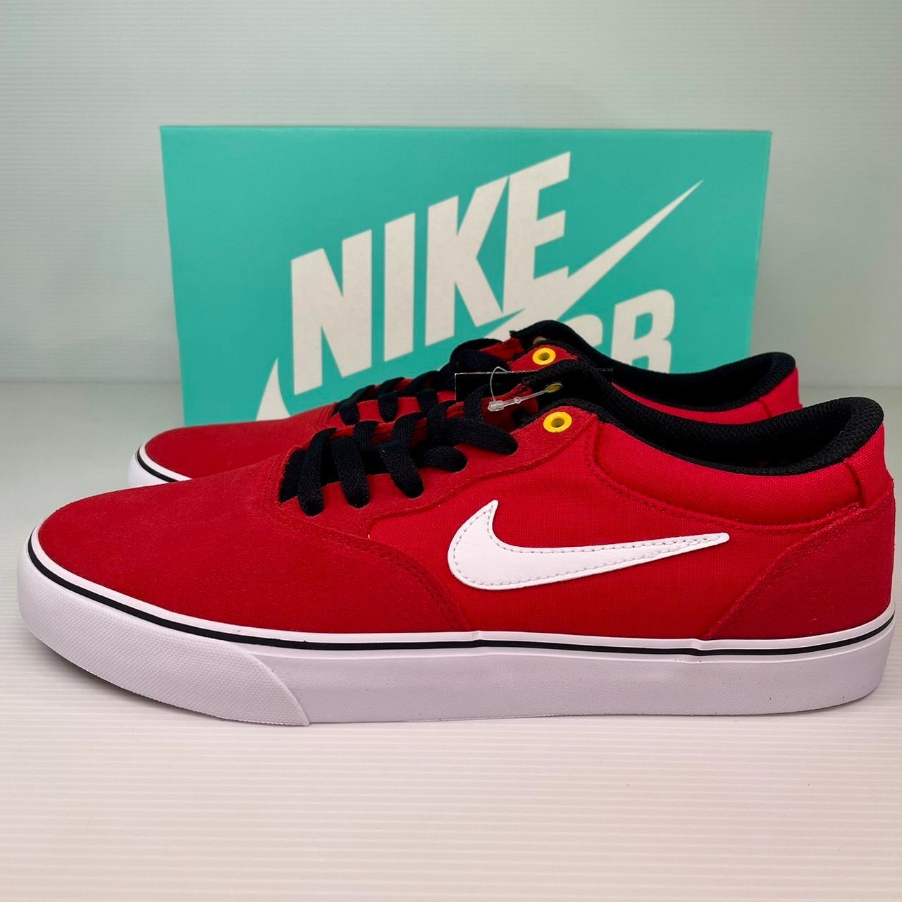 新品】NIKE ナイキ SB CHRON2 クロン2 スニーカー レッド☆26.5cm 27.0 