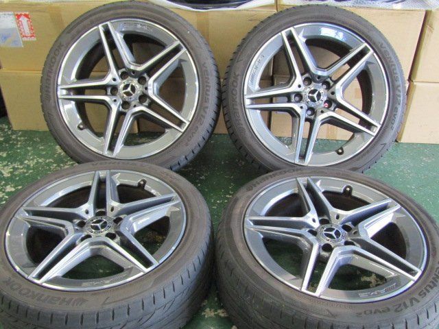 冬の セット メルセデスベンツ W205 Cクラス後期純正 AMG5スポーク 保土ヶ谷本店