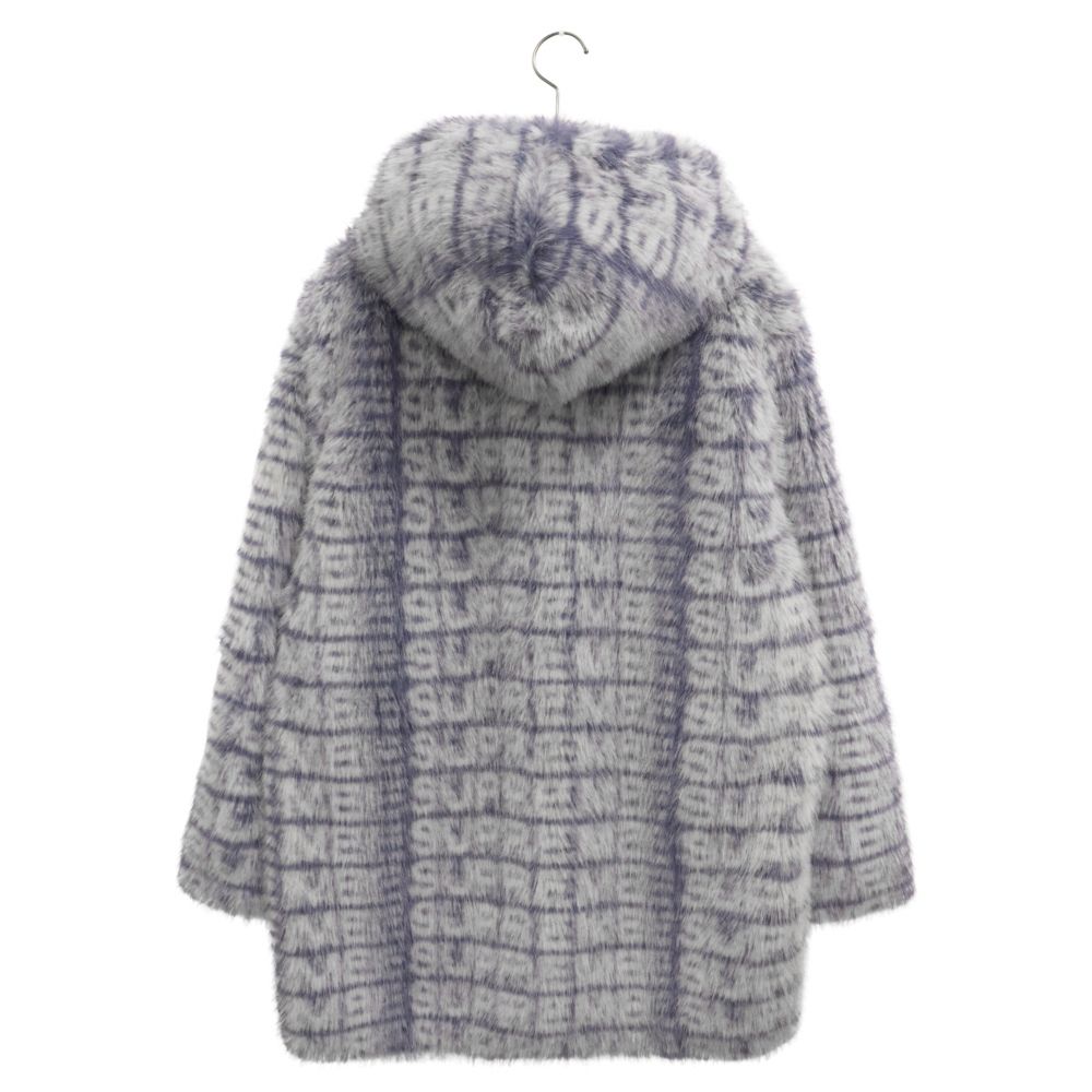 22ss】Supreme Faux Fur Hooded Coat / L Supreme Faux Fur Hooded