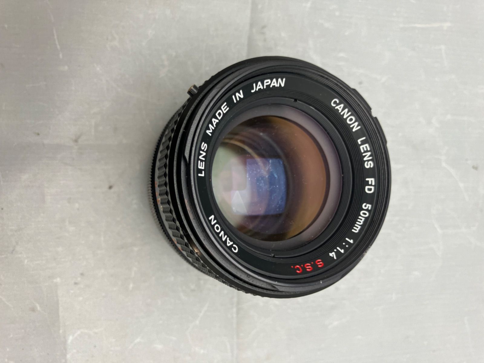 未使用・美品 Canon FDレンズ 50mm 1:1.4 ☆ Canon FDレンズ 50mm 1：1.4 - メルカリ
