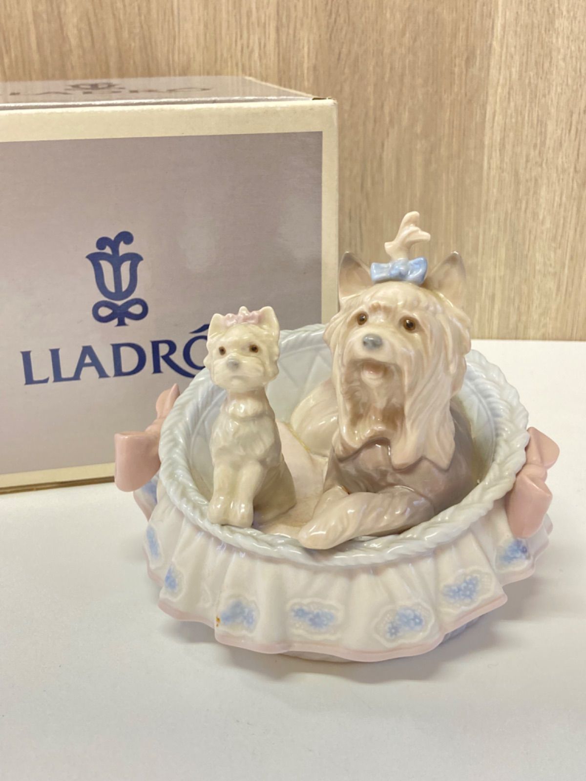 リヤドロ ヨークシャテリア 廃盤 レア 希少 犬 ヨークシャーテリア