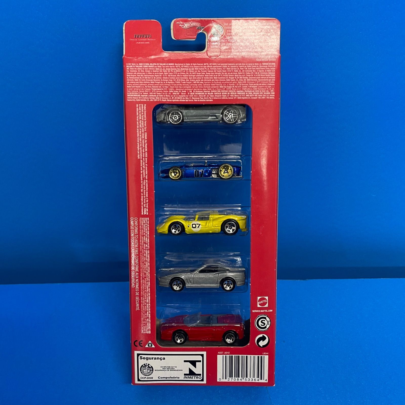 マテル ホットウィール ギフトパック フェラーリ5セット L8244 - メルカリ