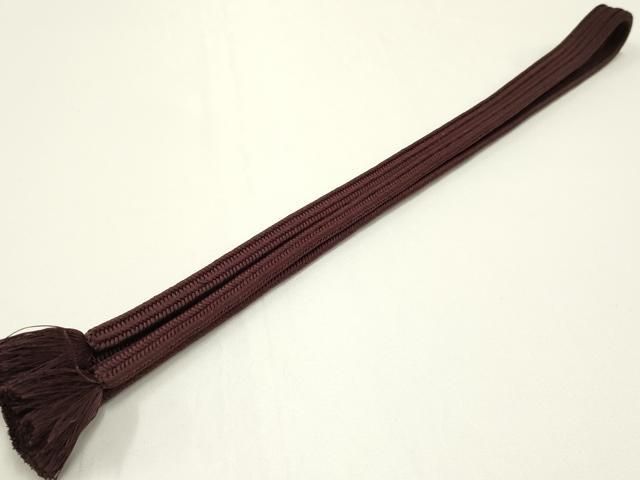 平和屋着物 上 有職組紐道明 帯締め 冠組 似せ紫色 宮内庁御用 国立博物館御用 東京芸術大学御用 AABA9981ay