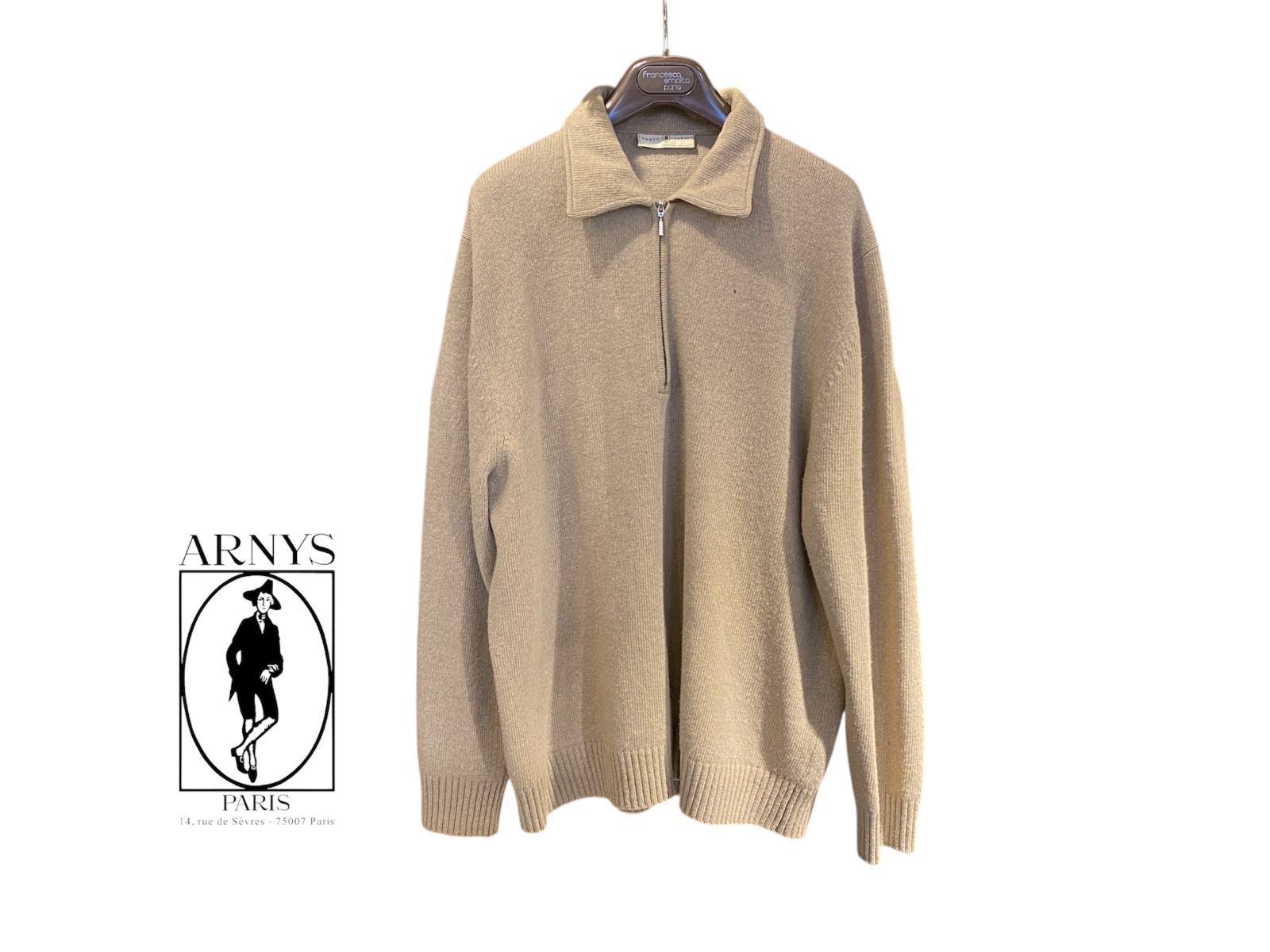 アルニス ARNYS PARIS カシミア セーター メンズ