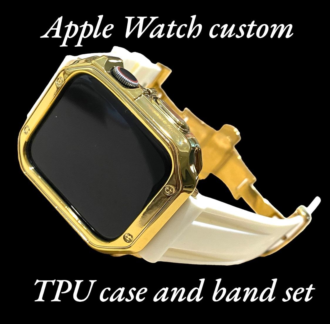 お得品ghアップルウォッチバンド ラバーベルト カバー　Apple Watch 時計
