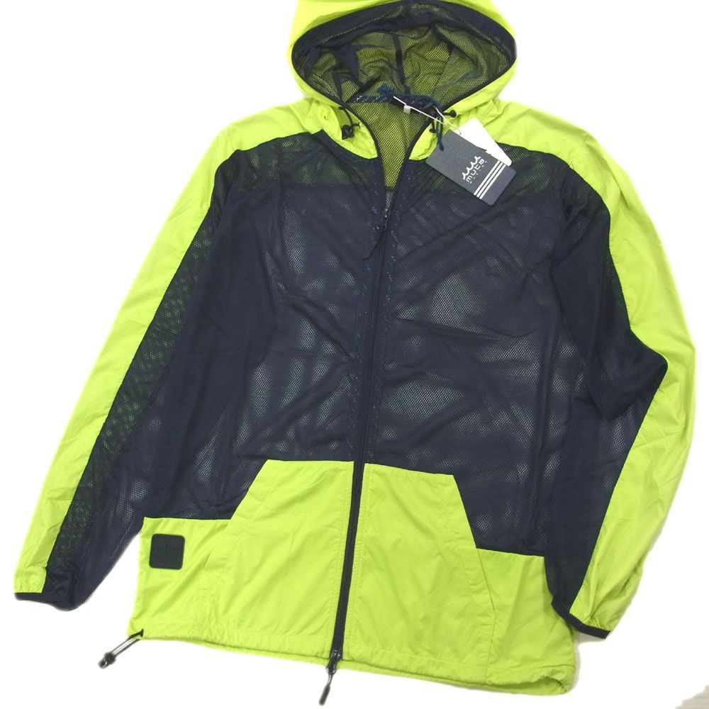 muta - 新品 定価36,300円◆muta MARINE ムータ ゴルフ メッシュ切替 パーカー ジップジャケット 春夏物 メンズ 新品 定価3万6300円○muta MARINE ムータ ジャケット メッシュ