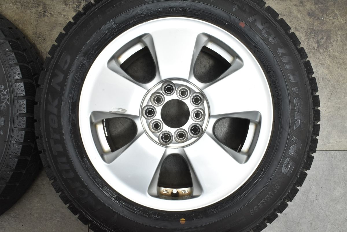 送料込み195/65R15中古スタッドレス4本 ノア ヴォクシー セレナ バリ溝