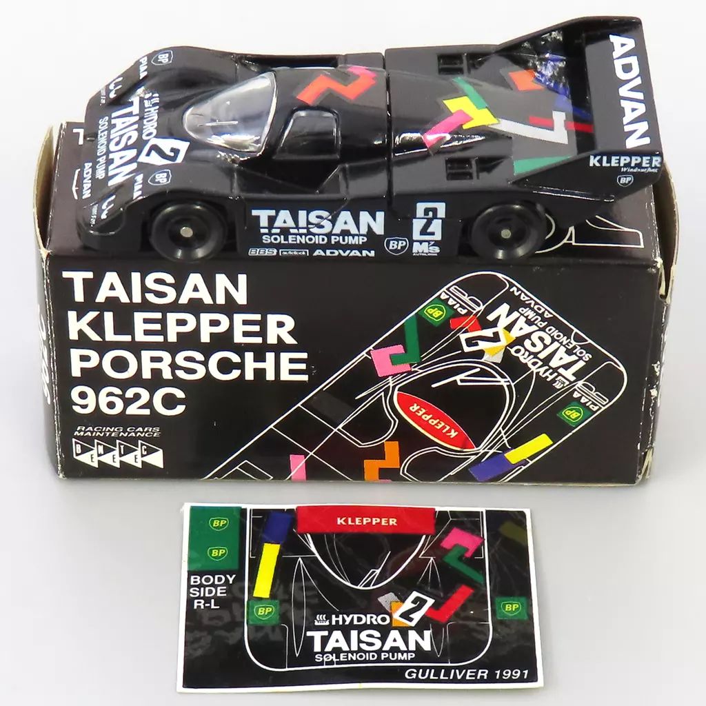 中古】トミカ ポルシェ962C TAISAN KLEEPER 962C #2(ブラック