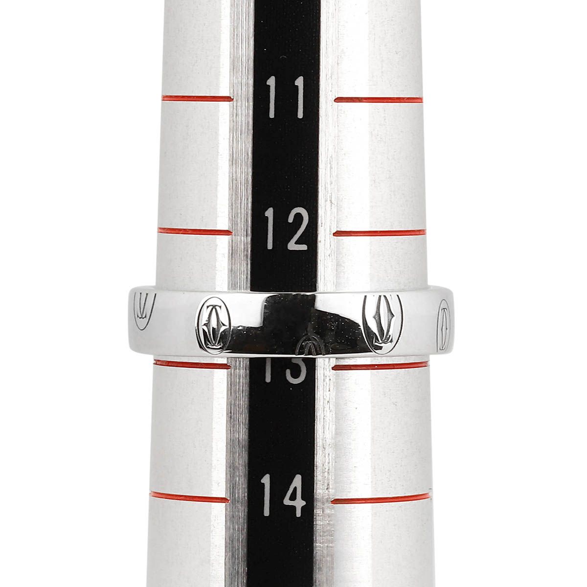 カルティエ Cartier ハッピーバースデー リング 指輪 K18WG 13号 中古 