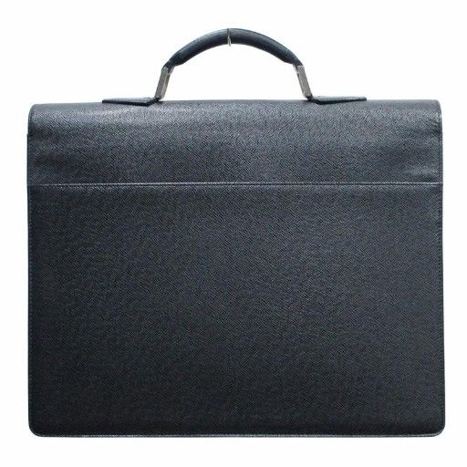 A4可 美品 ルイヴィトン レザー ビジネスバッグ タイガ モスコバ グレー 2301113007002-3.jpg