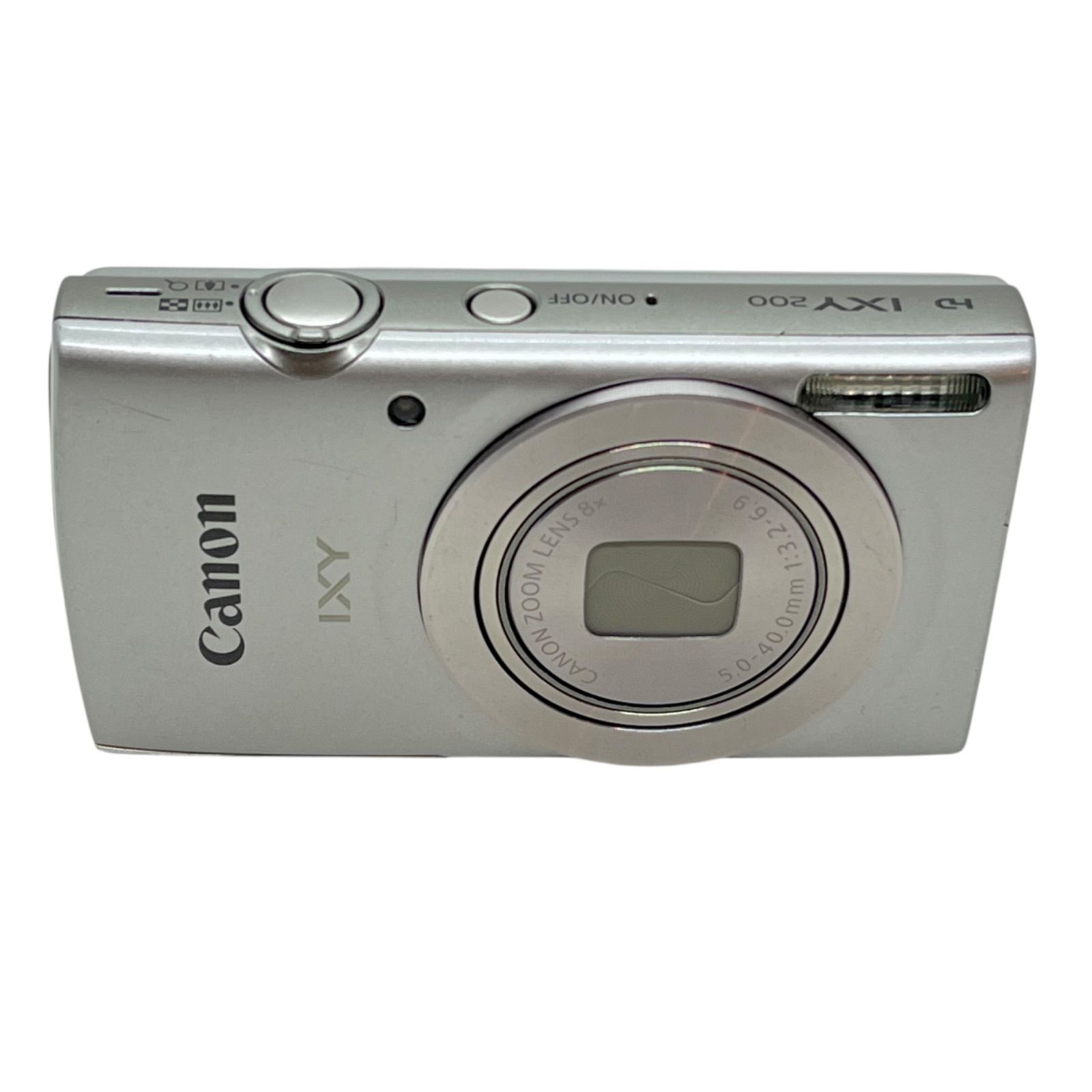 【ジャンク】動作「未確認」　Canon IXY 200 シルバー 本体・箱付き ジャンク 動作未確認 Canon IXY 200F シルバー デジカメ デジタル