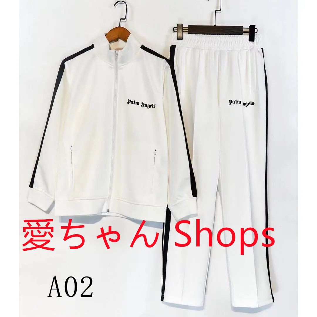 Palm Angels White Shark パーカー XL｜ファッション