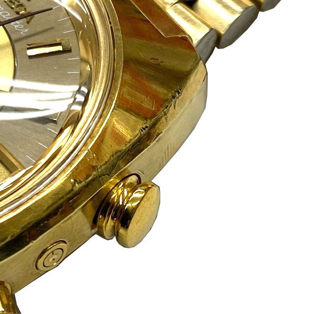 OMEGA オメガ シーマスター メモマチック ＳＳ ゴールドメッキ 自動巻き １６６．０７２ 腕時計 ウォッチ ヴィンテージ レア メンズ  レディース - メルカリ