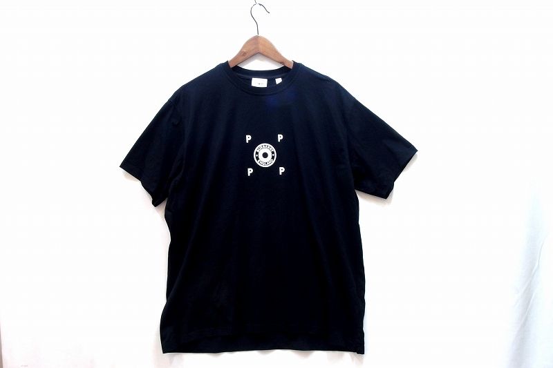 【210632】BURBERRY バーバリー  x Pop Trading Company ロゴグラフィック Tシャツ メンズ  ・M 8057718