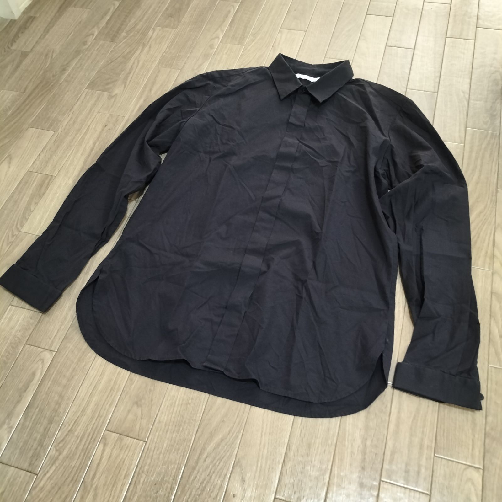 希少☆UNIQLO AND LEMAIRE 初期コラボ コットン シャツ レギュラー 