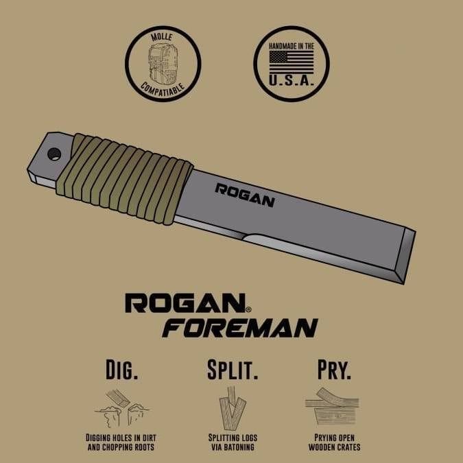 Rogan USA FOREMAN-A36 pry bar