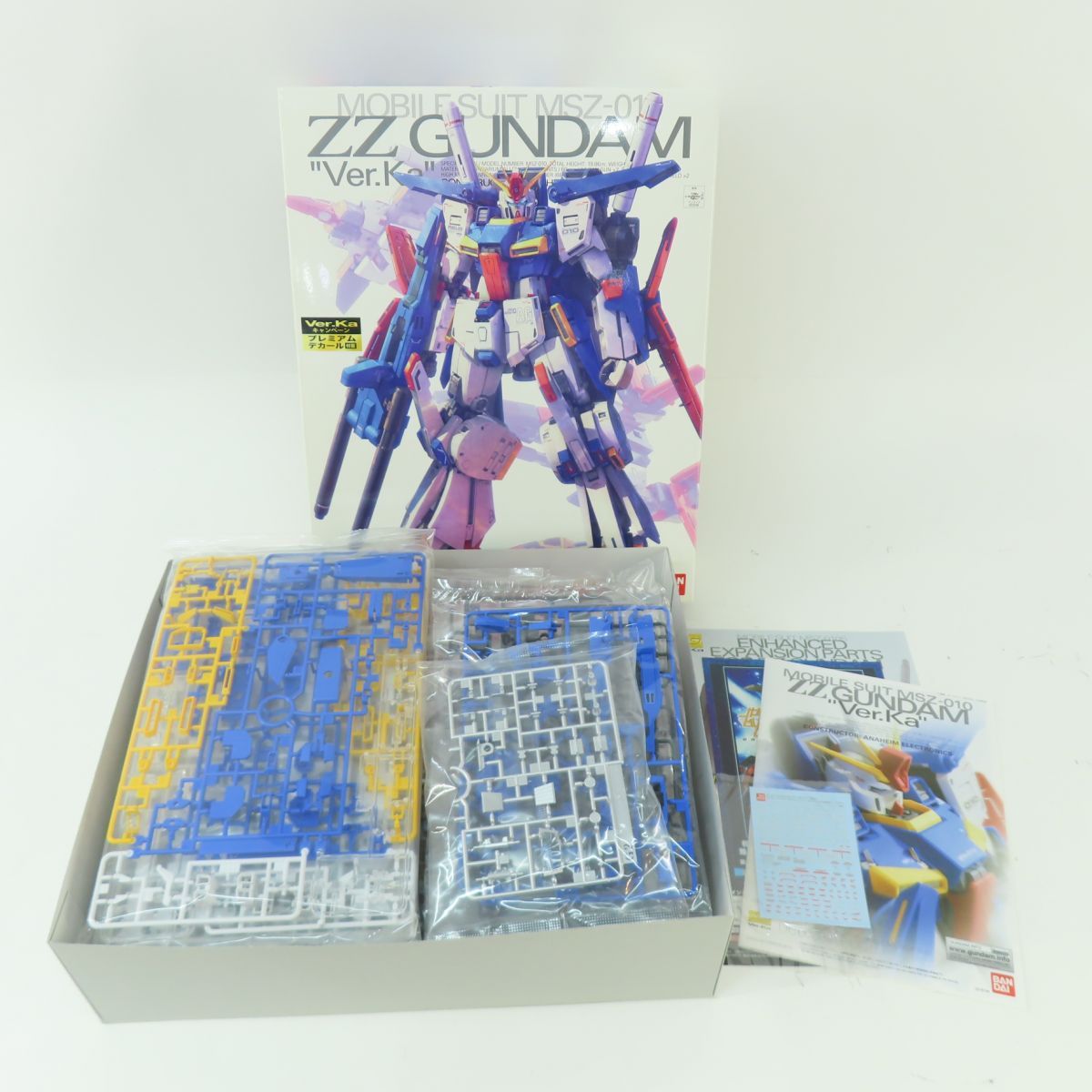 mg ZZガンダム & mg ゼータガンダム セット 未組み立て MG Zガンダム