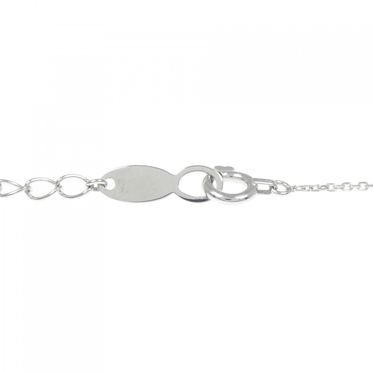 スタージュエリー ムーン×スター ダイヤモンド ネックレス 0.21CT  