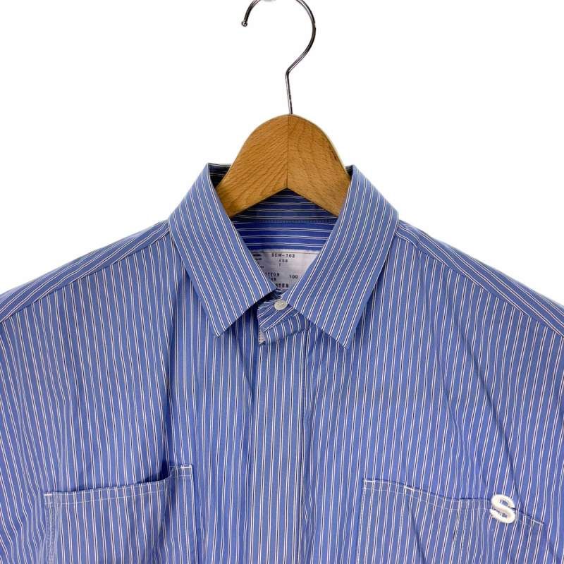 サカイ sacai SCW-103 23SS Thomas Mason s Cotton Poplin Shirt