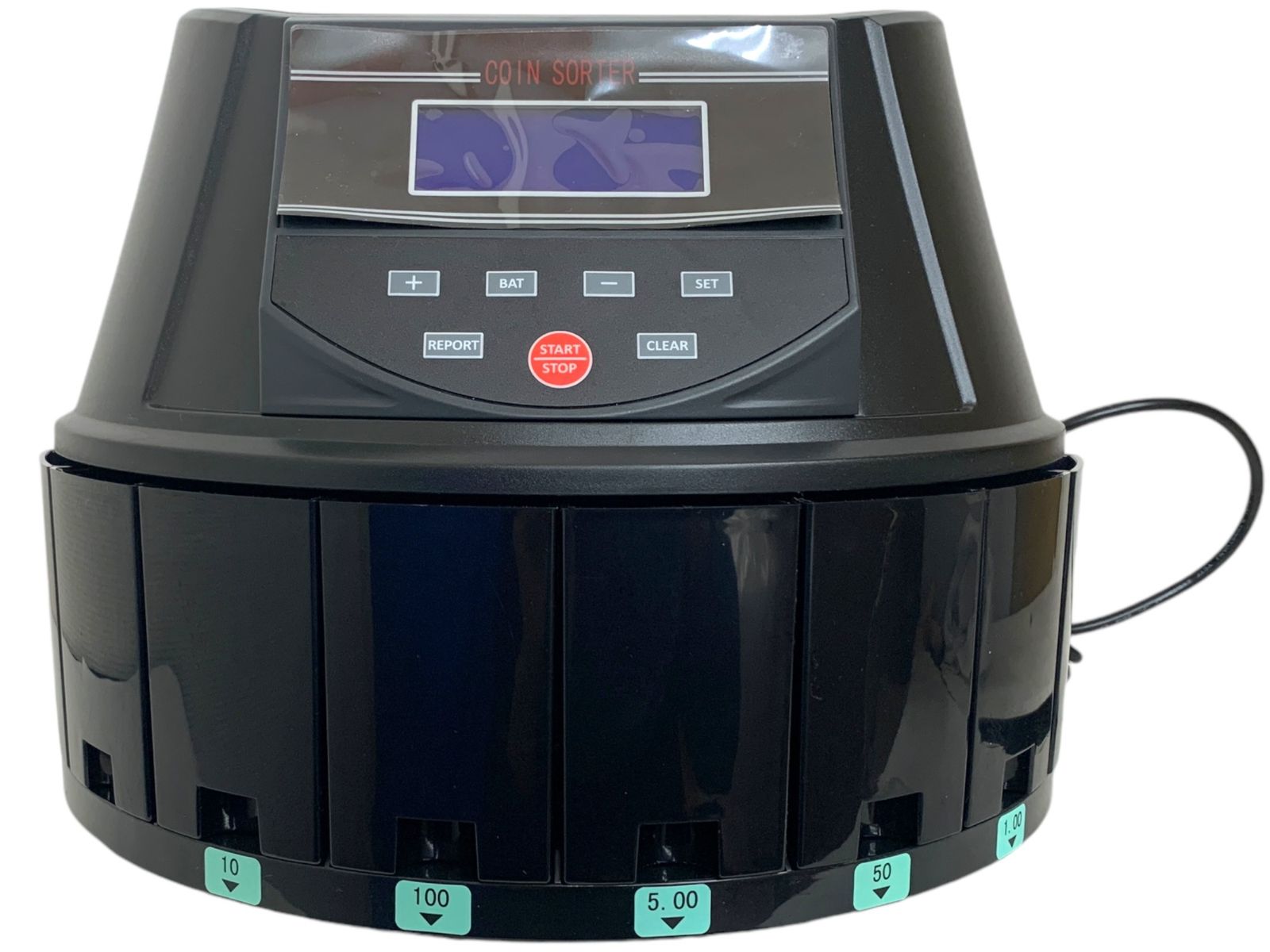 送料込み⭐︎ ELECTRONIC COIN SORTER 自動コインカウンター 小銭自動振り分け機 electronic coin sorter