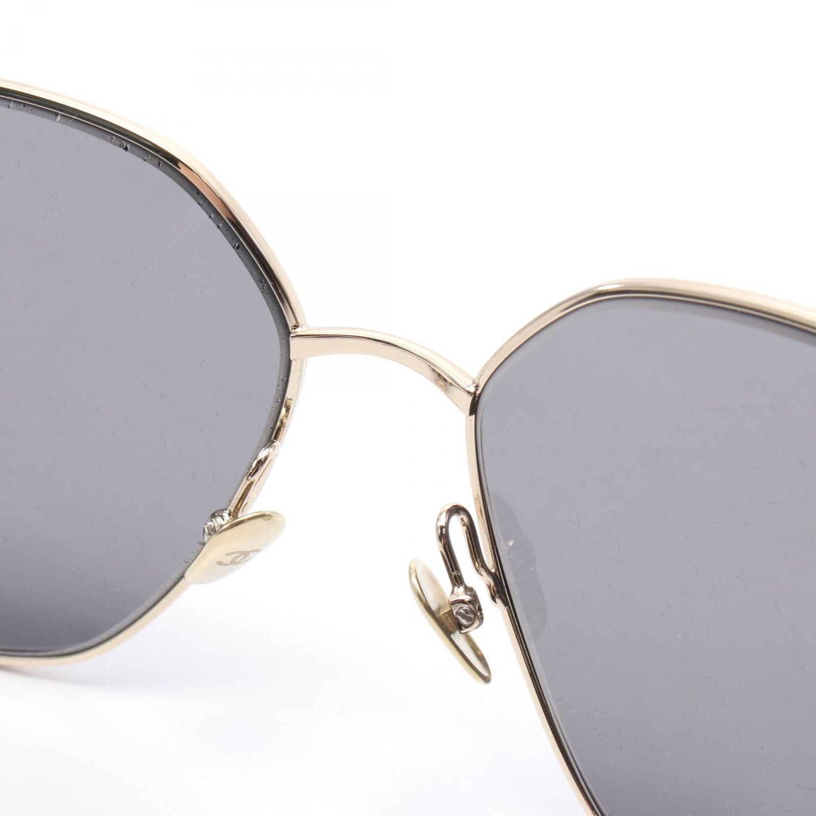 シャネル CHANEL サングラス レザー サングラス レディース Used