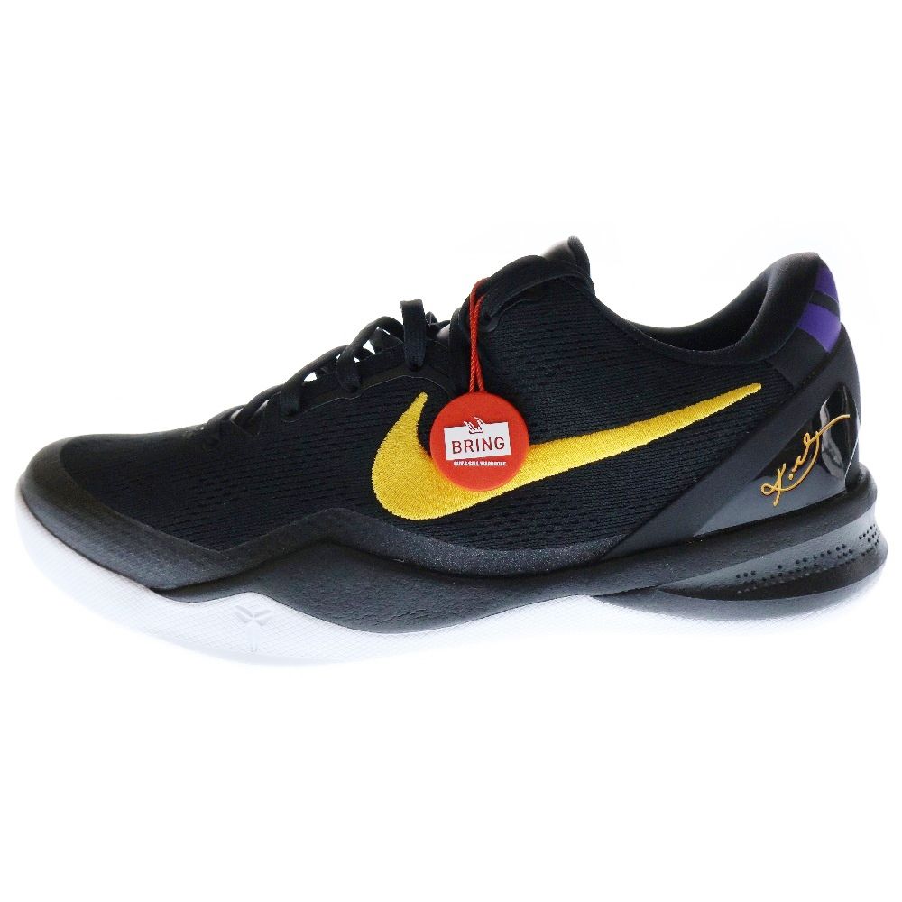 NIKE ナイキ KOBE 8 PROTRO BLACK AND UNIVERSITY GOLD コービー8 プロトロ ローカットスニーカー ブラック US10|28cm HF9550-001